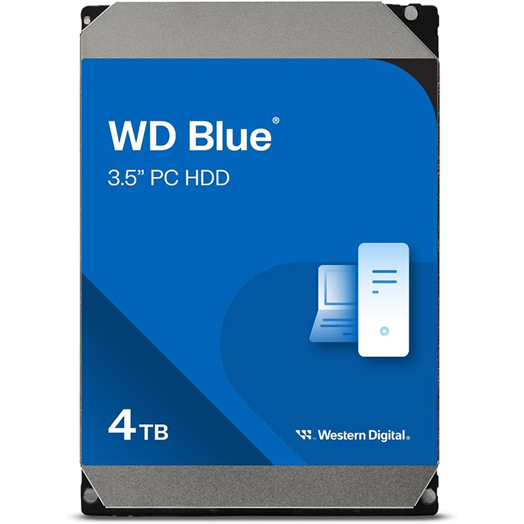 خرید هارد کامپیوتر WD Blue - چهار ترابایت - WD40EZAX